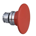 Schneider Electric Harmony XB4 Series Red Spring Return Push Button Head, 22mm Cutout, IP66, IP67, IP69(IP69K)