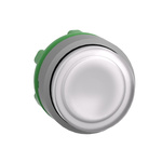 Schneider Electric Harmony XB5 Series White Illuminated Push Push Push Button Head, 22mm Cutout, IP66