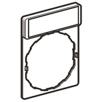 Schneider Electric French Language, Legend Holder for Use with XB4 Series, Arrêt d'urgence