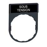 Schneider Electric Legend Holder for Use with XB4 Series, Sous Tension