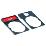 Schneider Electric Legend & Legend Holder Kit for Use with XALD / XALE / XALK / XB4 / XB5 / XB7 Series, Stop