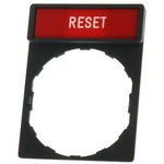 Schneider Electric Legend & Legend Holder Kit for Use with XALD / XALE / XALK / XB4 / XB5 / XB7 Series, Reset
