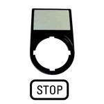 Eaton Legend Plate for Use with RMQ Titan Series, Stop