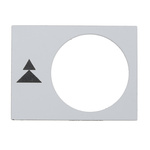 Schneider Electric Legend for Use with XACA Series, Raise/Slow-Fast or Right/Slow-Fast