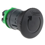Schneider Electric Harmony XB5 Series Black Turn to Release Push Button Head, 22mm Cutout, IP66, IP67, IP69K