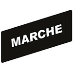 Schneider Electric Legend for Use with XB4 Series, Marche