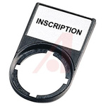 Eaton Legend Plate for Use with 22.5 mm Modular Pushbuttons, Hand - O - Auto