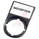 Eaton Legend Plate Holder with Insert for Use with 22.5 mm Modular Pushbuttons and Indicating Lights, 2