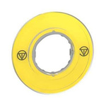 Schneider Electric Blank 3D label for Use with Emergency Switching Off Mushroom Head Push Button, EN ISO 13850 E-Stop