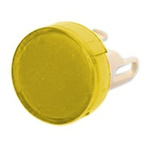 Omron Yellow Round Push Button Lens