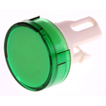 Omron Green Round Push Button Lens