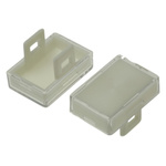 White Rectangular Push Button Lens