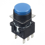 Idec Blue Round Push Button Switch