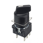 Idec Black Round Push Button Switch