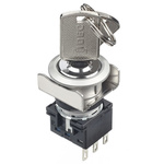 Idec Black Round Push Button Switch