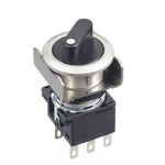Idec Black Round Push Button Switch