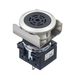 Idec Black Round Push Button Switch