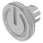 EAO Clear Round Push Button Indicator Lens for Use with Series 84 Switches