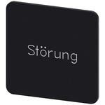 Siemens Labeling plate, Störung
