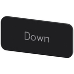 Siemens Labeling plate, Down