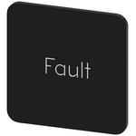 Siemens Labeling plate, Fault