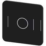 Siemens Labeling plate, I - O - II