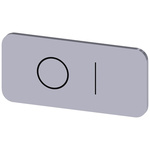 Siemens Labeling plate, O - I