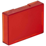 Omron Red Rectangular Push Button Lens