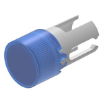 EAO Blue Round Push Button Lens for Use with Push Button