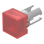 EAO Red Square Push Button Lens for Use with Push Button