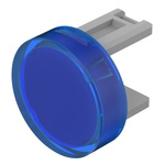 EAO Blue Round Push Button Lens for Use with Push Button