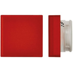 Omron Red Square Push Button Lens for Use with A16 Series LED/Incandescent Lamp Push Button Switch