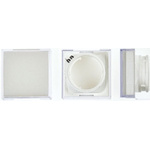 Omron White Square Push Button Lens for Use with A16 Series LED/Incandescent Lamp Push Button Switch