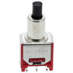 RS PRO Push Button Switch, Momentary, PCB, 4.95mm Cutout, SPDT, 32/50/125V ac