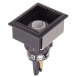 RS PRO Illuminated Push Button Switch, Momentary, Panel Mount, 16mm Cutout, 250V ac, IP65