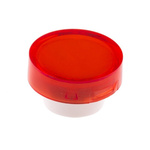 RS PRO Red Round Push Button Lens for Use with ADA16 Series