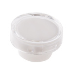 RS PRO White Round Push Button Lens for Use with ADA16 Series