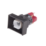 RS PRO Illuminated Push Button Switch, Latching, Panel Mount, 16mm Cutout, SPDT, 250V ac
