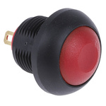 RS PRO Miniature Push Button Switch, On-(Off), Panel Mount, 13.6mm Cutout, SPST, 30V dc, IP67