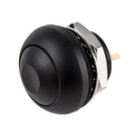 RS PRO Miniature Push Button Switch, Momentary, PCB, 13.6mm Cutout, SPST, 30V dc, IP67