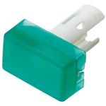 EAO Green Rectangular Push Button Indicator Lens for Use with 18 Series