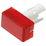 EAO Red Rectangular Push Button Indicator Lens for Use with 18 Series