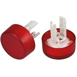 EAO Red Round Push Button Indicator Lens for Use with 18 Series