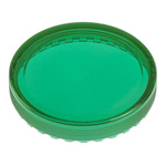 EAO Green Round Flat Push Button Indicator Lens for Use with 04 Series Push Button