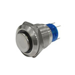 RS PRO Illuminated Push Button Switch, Momentary, Panel Mount, 19.2mm Cutout, DPDT, Green LED, 250V ac, IP67
