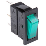 Arcolectric (Bulgin) Ltd Illuminated SPST, On-Off Rocker Switch Panel Mount