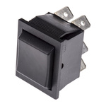 Arcolectric (Bulgin) Ltd DPDT, (On)-Off-(On) Rocker Switch Panel Mount