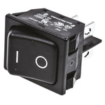 TE Connectivity DPST, On-Off Rocker Switch Panel Mount