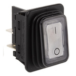 Marquardt Illuminated DPST, On-None-Off Rocker Switch Panel Mount