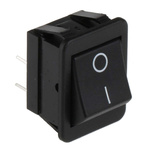 Arcolectric (Bulgin) Ltd DPST, On-Off Rocker Switch Panel Mount